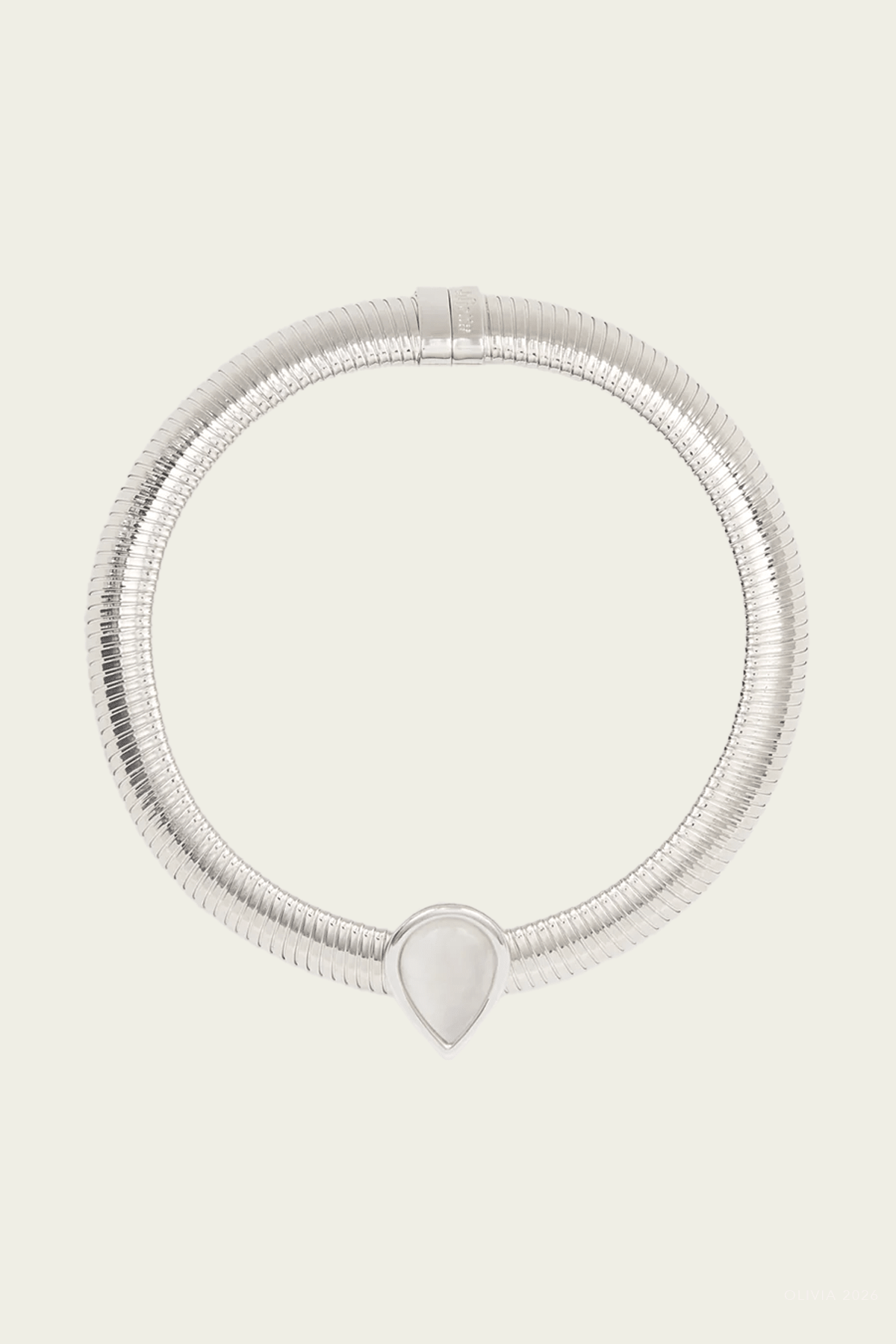 Aureo Necklace in Silver - shop-olivia.com