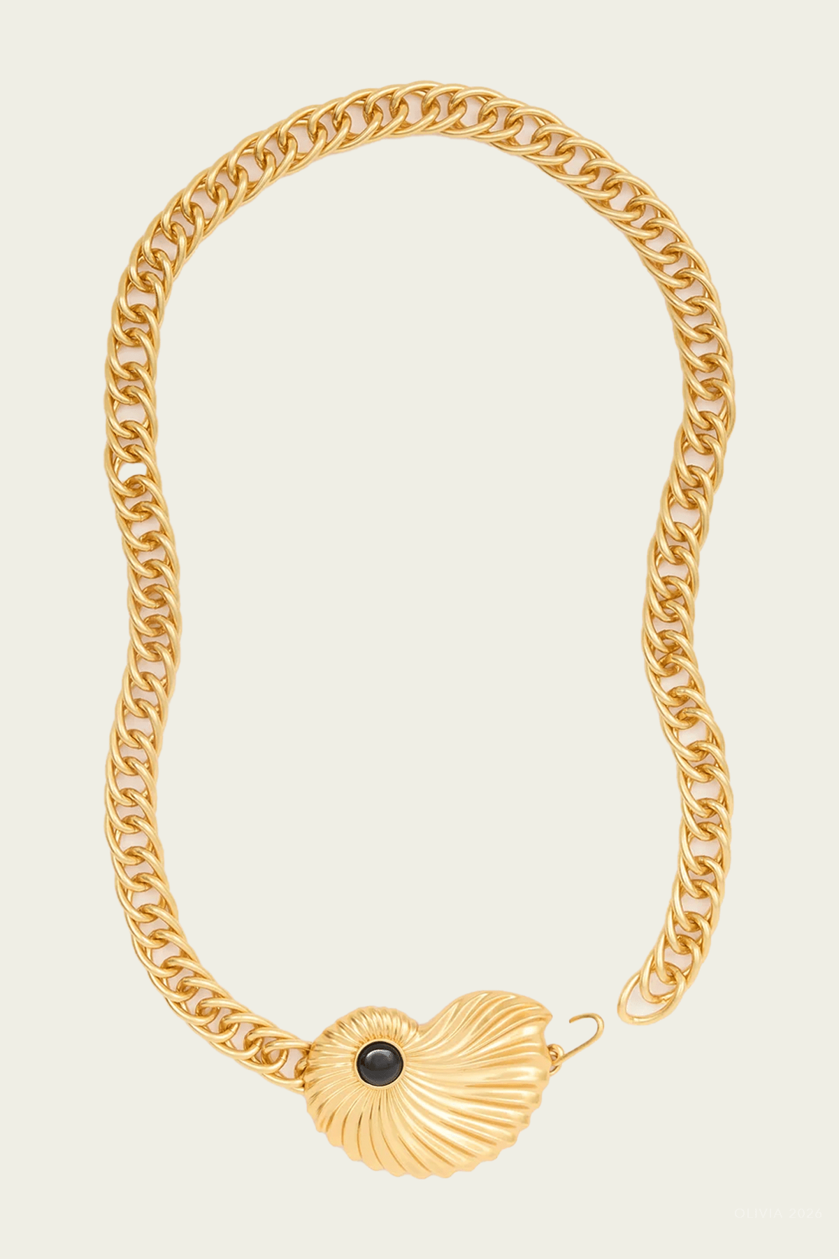 Avelina Belt in Gold - shop-olivia.com