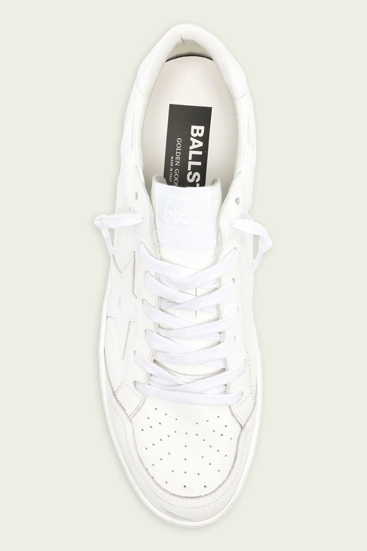 Ball - Star Optic White Leather Men Sneaker - shop - olivia.com