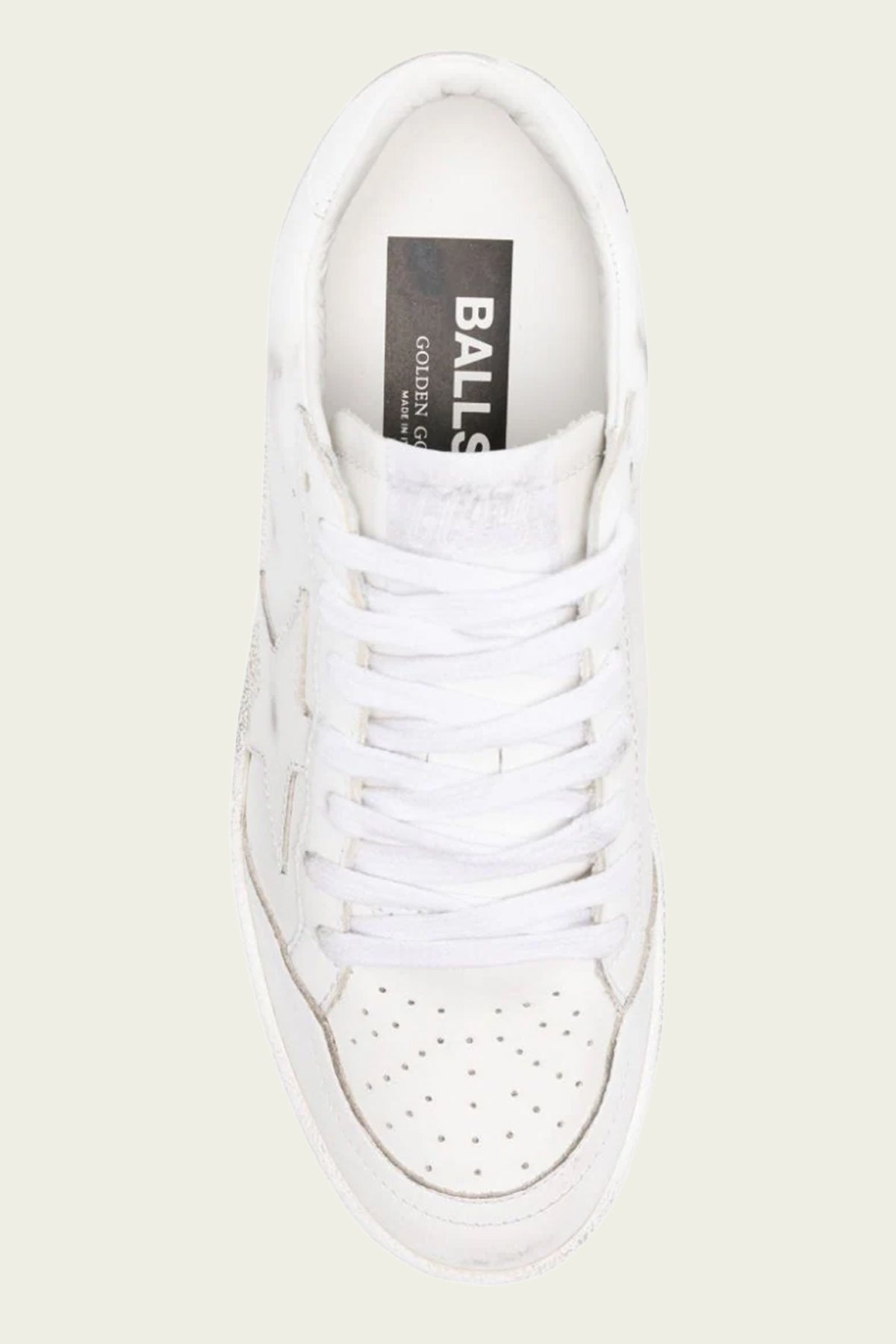 Ball - Star Optic White Leather Sneaker - shop - olivia.com