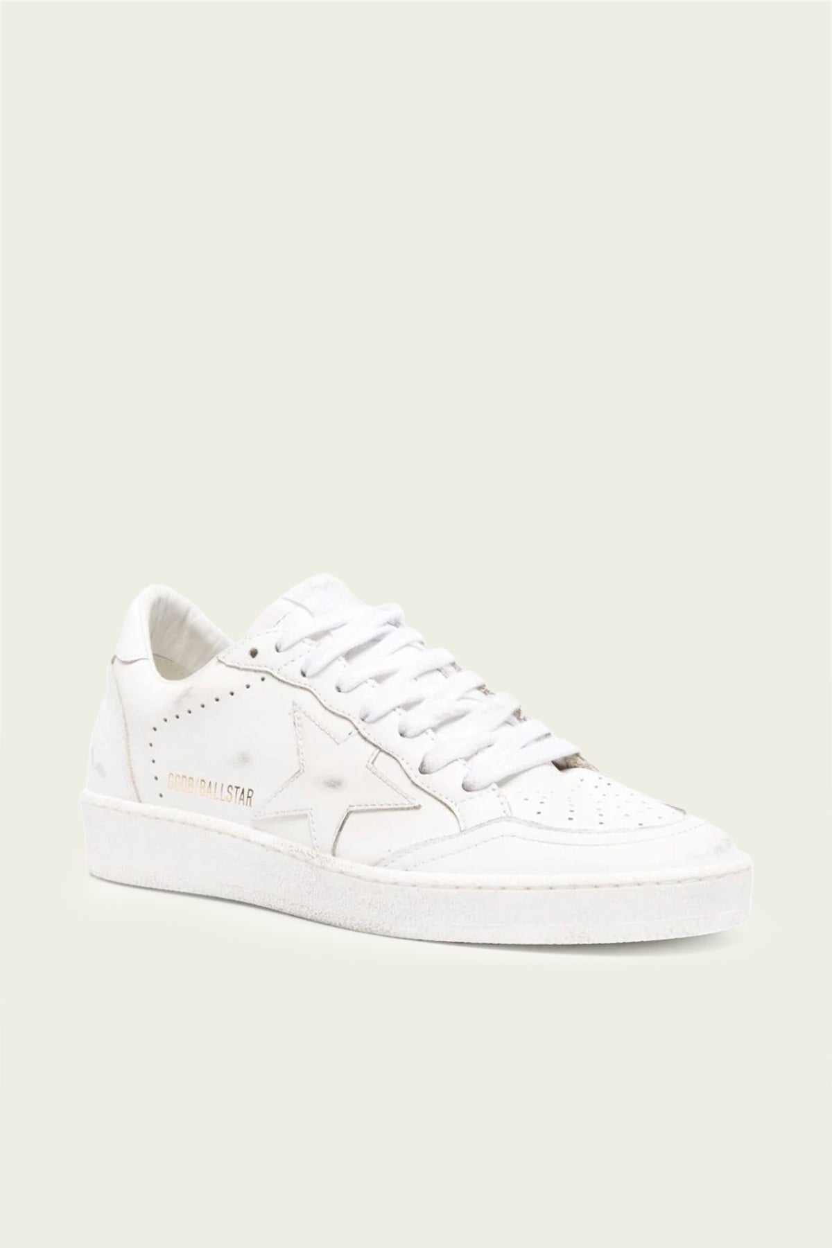 Ball - Star Optic White Leather Sneaker - shop - olivia.com