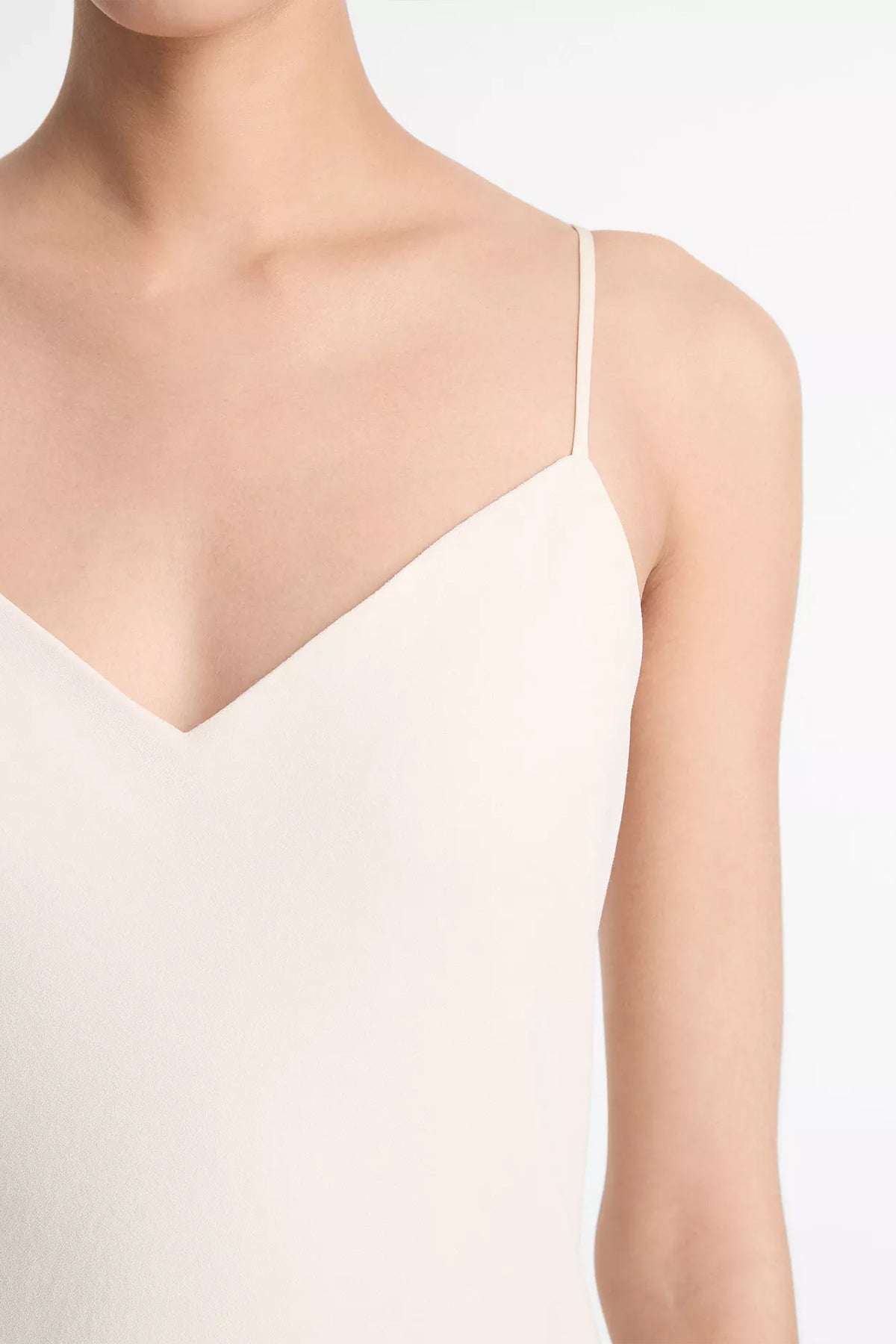 Ballet Slip Dress in Flaxen - shop-olivia.com