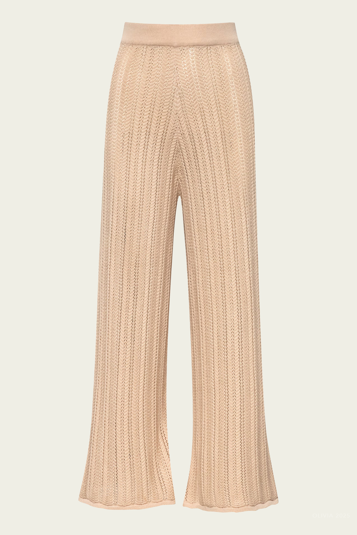 Corsica Pant in Ivory
