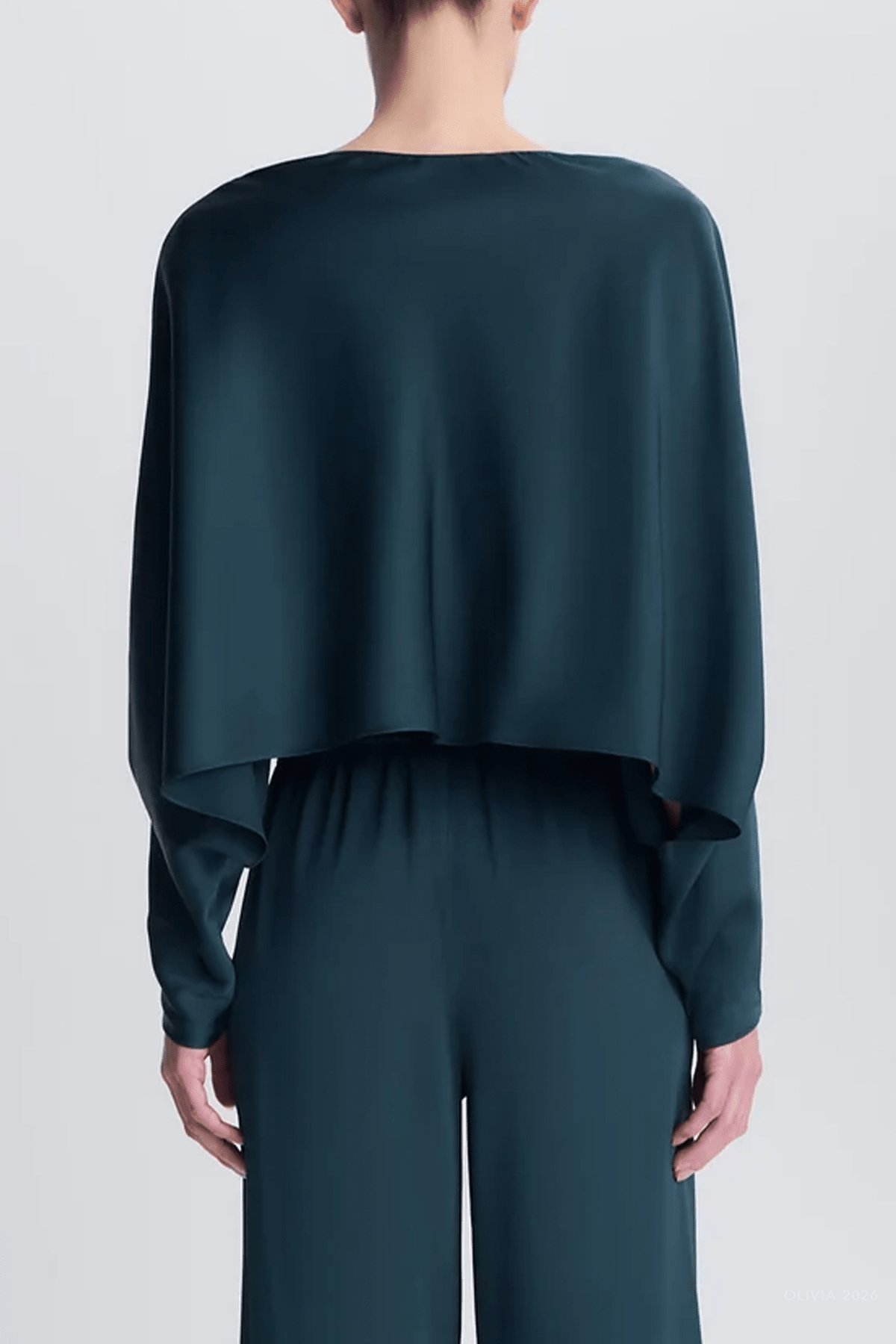 Bearitz Satin Top in Dark Spruce - shop-olivia.com