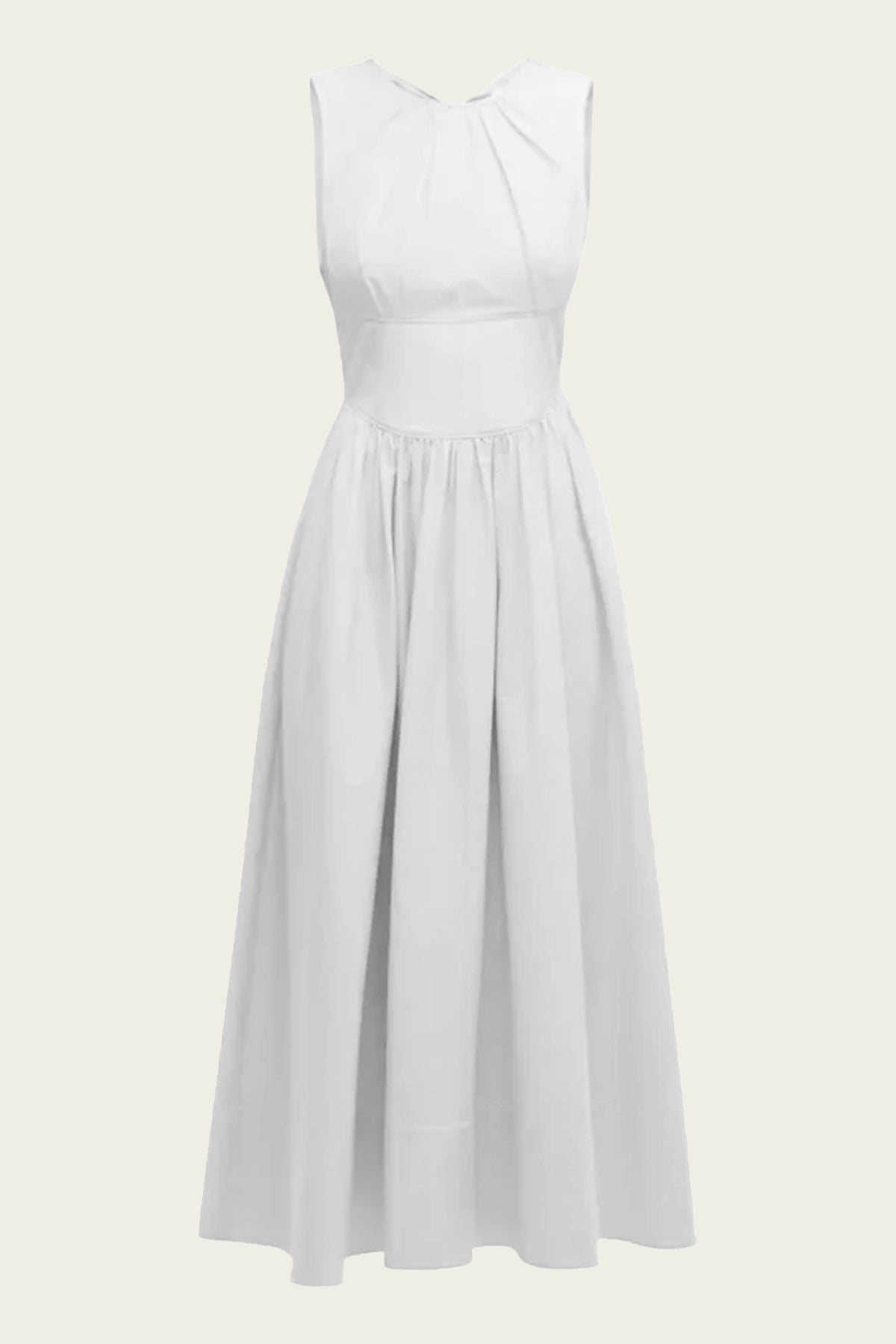 Benita Dress in White - shop-olivia.com