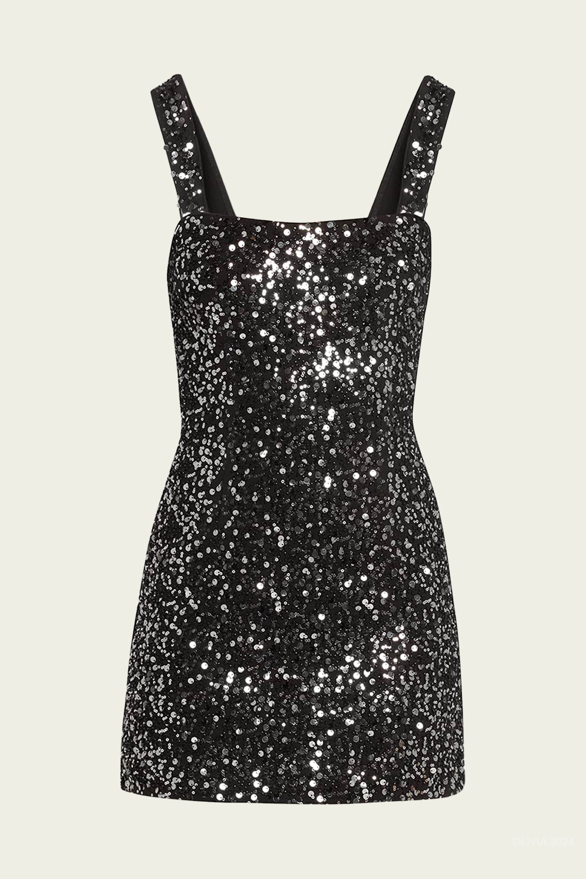 Benson Mini Dress in Black - shop - olivia.com