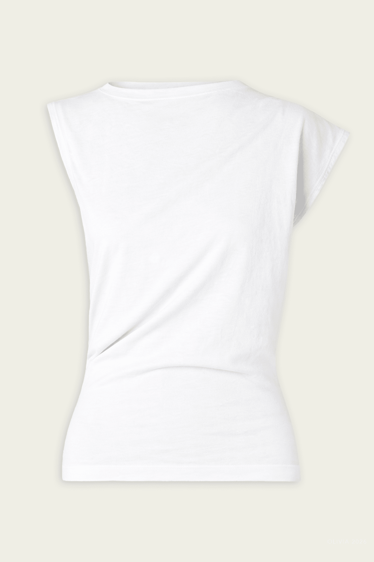 Beth Tee in White - shop - olivia.com