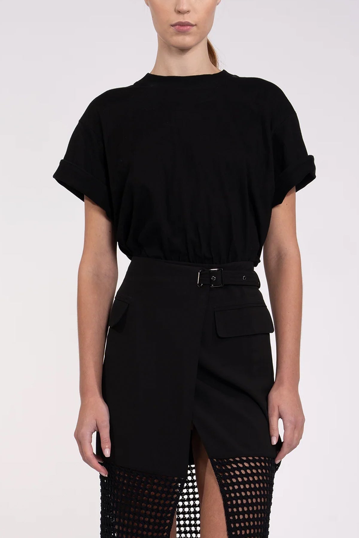 Bette Bodysuit in Black - shop-olivia.com