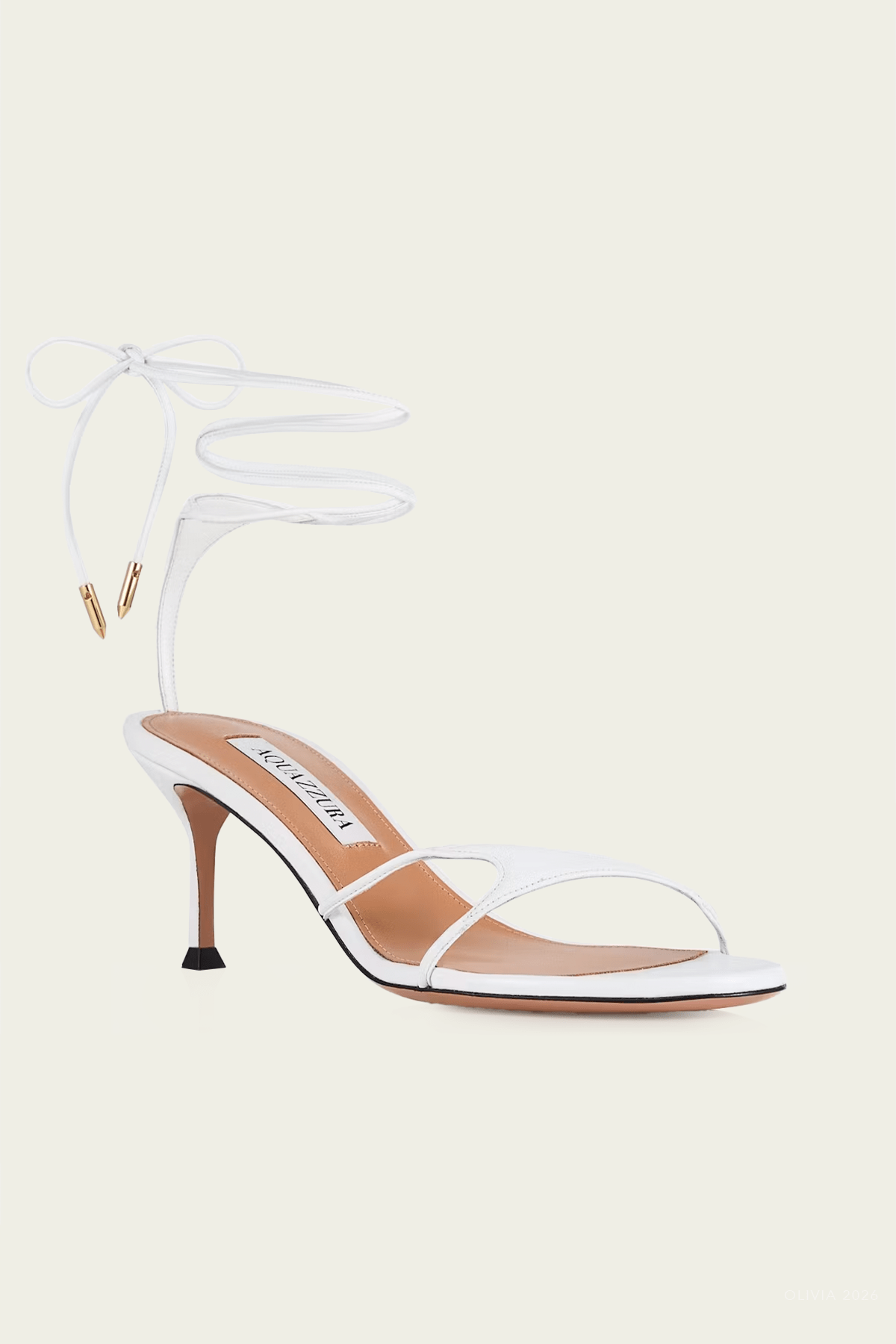 Bikini Sandal 65 in Optic White - shop - olivia.com