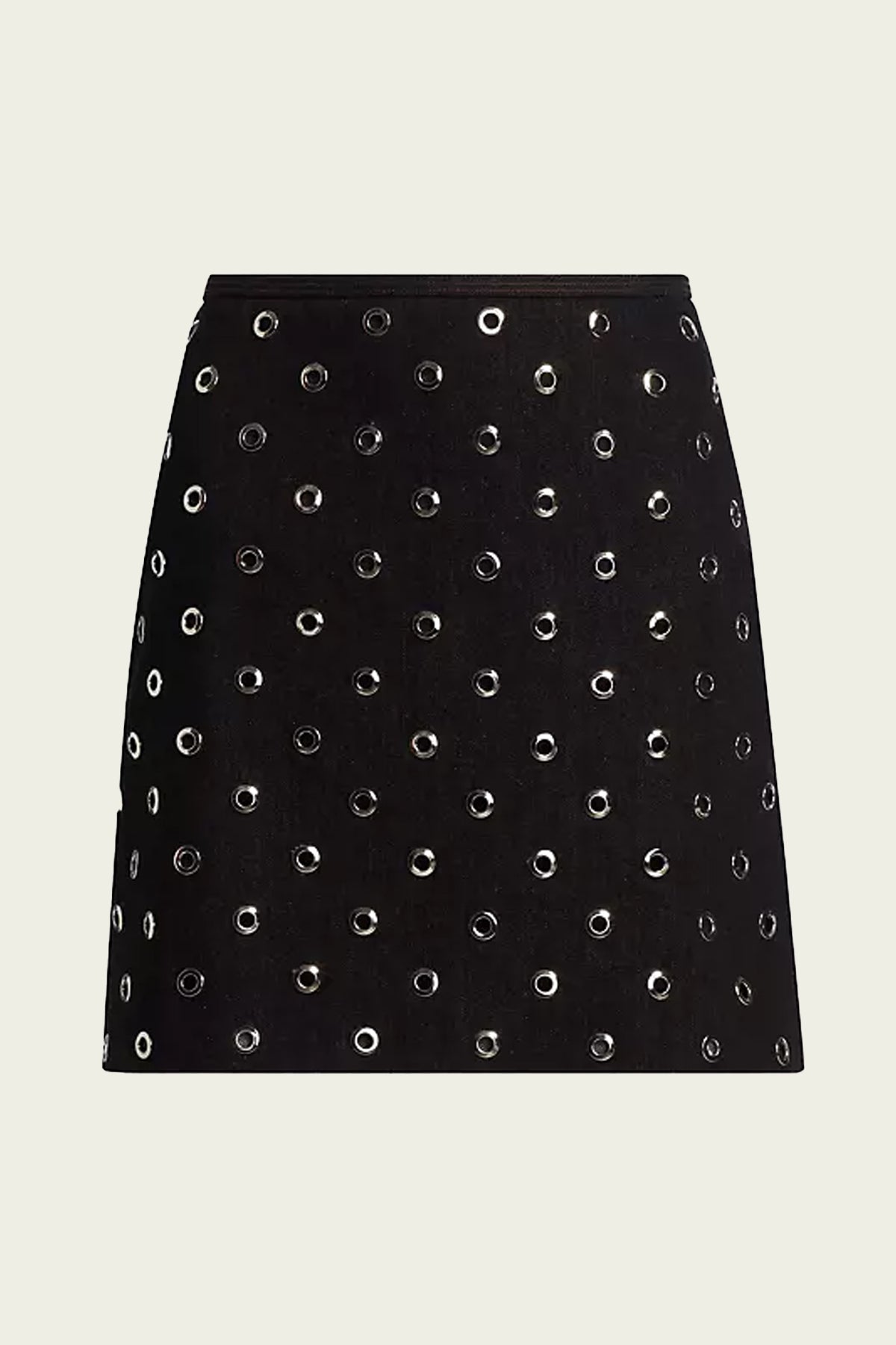 Blaire Skirt in Washed Black/Silver - shop - olivia.com