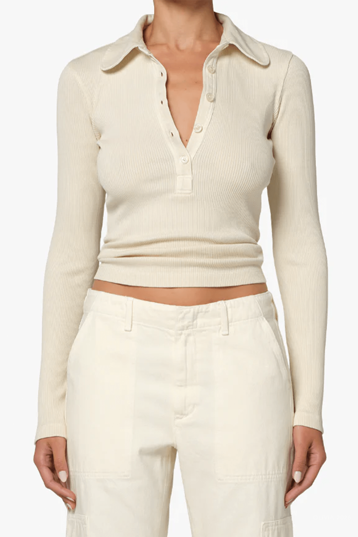 Brea 60's Polo in Dune - shop - olivia.com