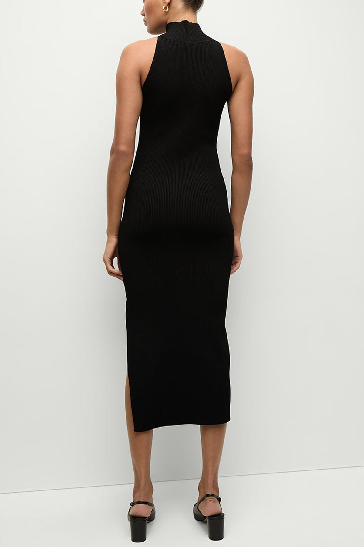 Briggita Knit Dress in Black - shop - olivia.com