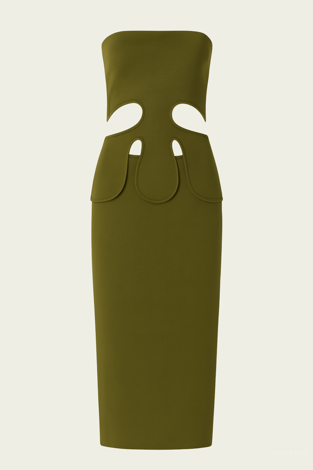 Brunelo Knit Dress in Rosemary - shop - olivia.com