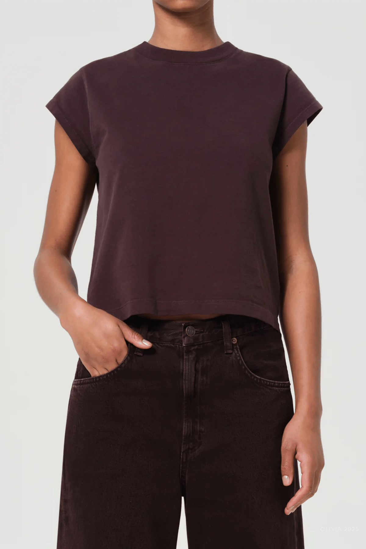 Bryce Tee in Root - shop - olivia.com