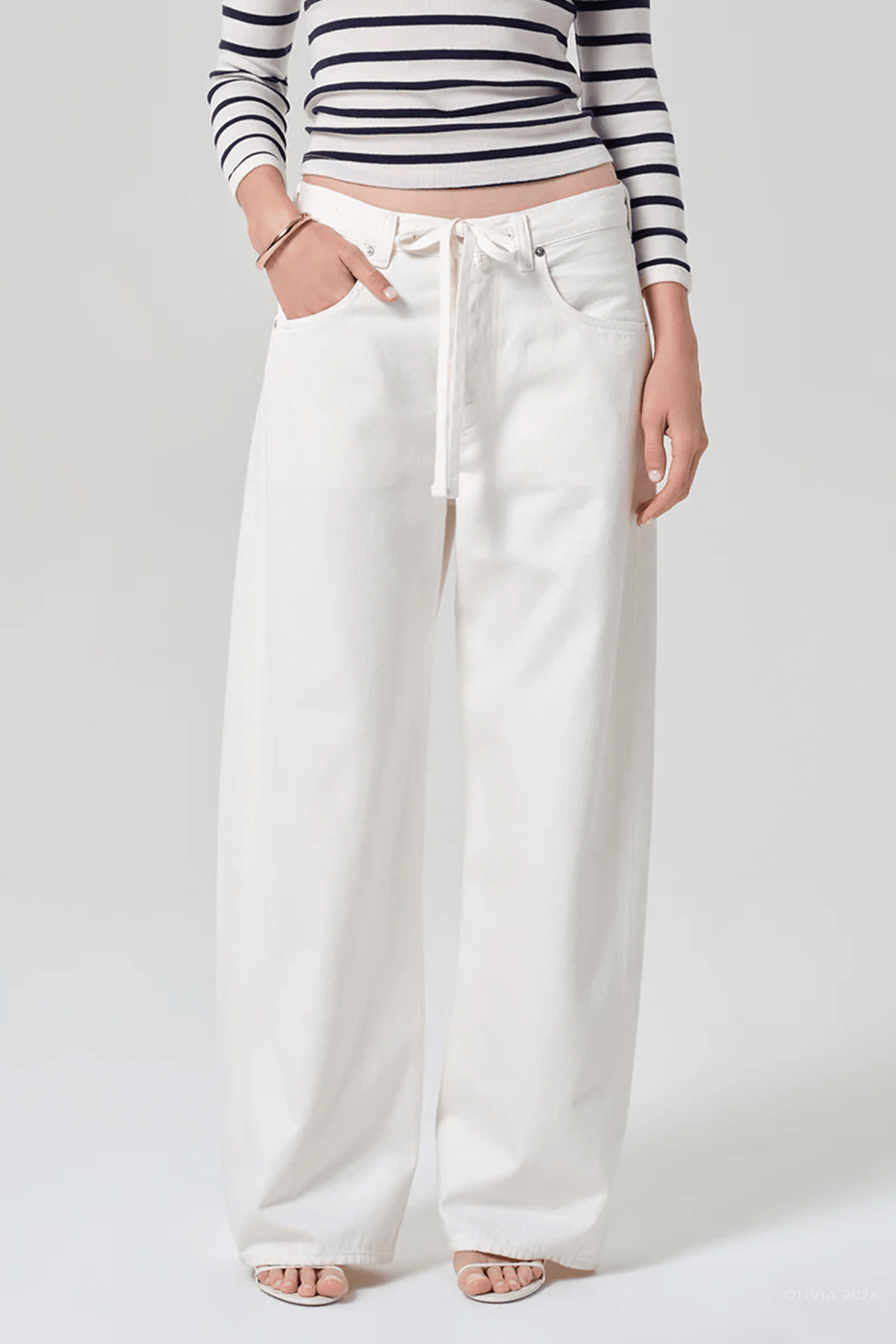 Brynn Drawstring Trouser in Pashmina - shop - olivia.com
