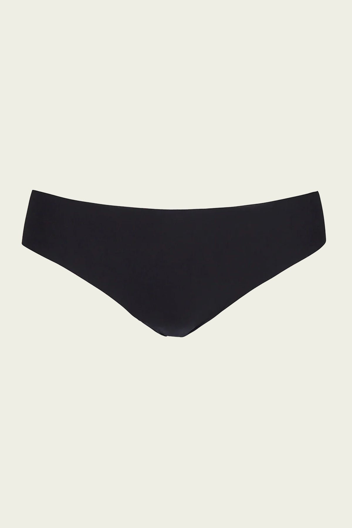 Butter Mid-Rise Thong in Black - shop-olivia.com