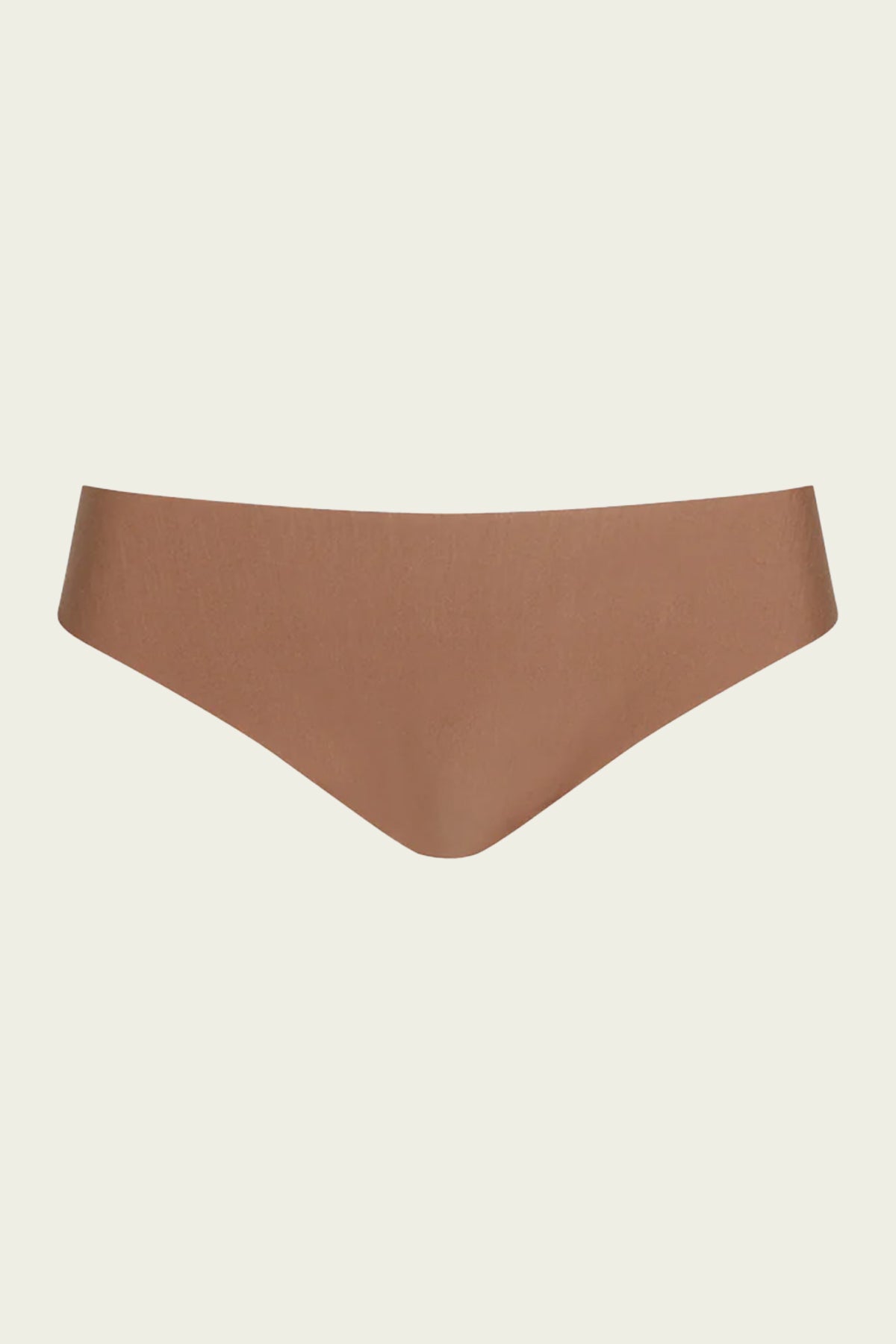Butter Mid-Rise Thong in Toffee - shop-olivia.com