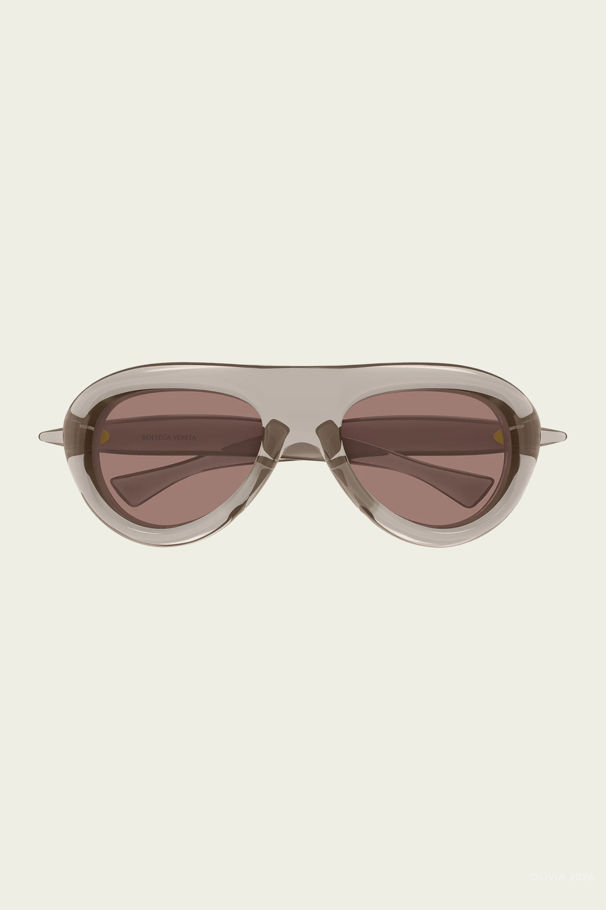Panthos Modern Sunglasses in Light Brown