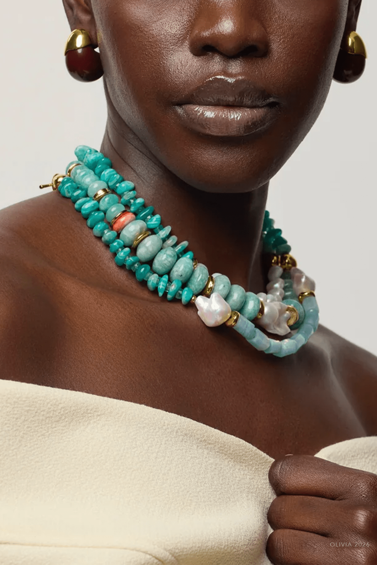 Cabana Necklace in Calder Garden - shop-olivia.com