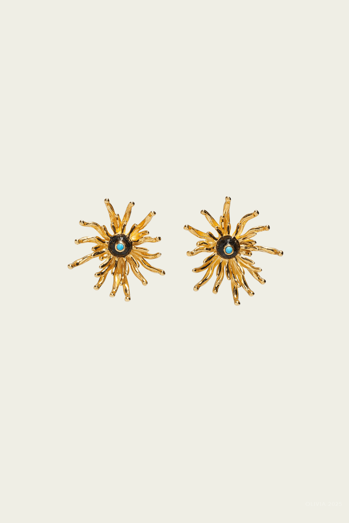 Cactus Flower Studs - shop - olivia.com
