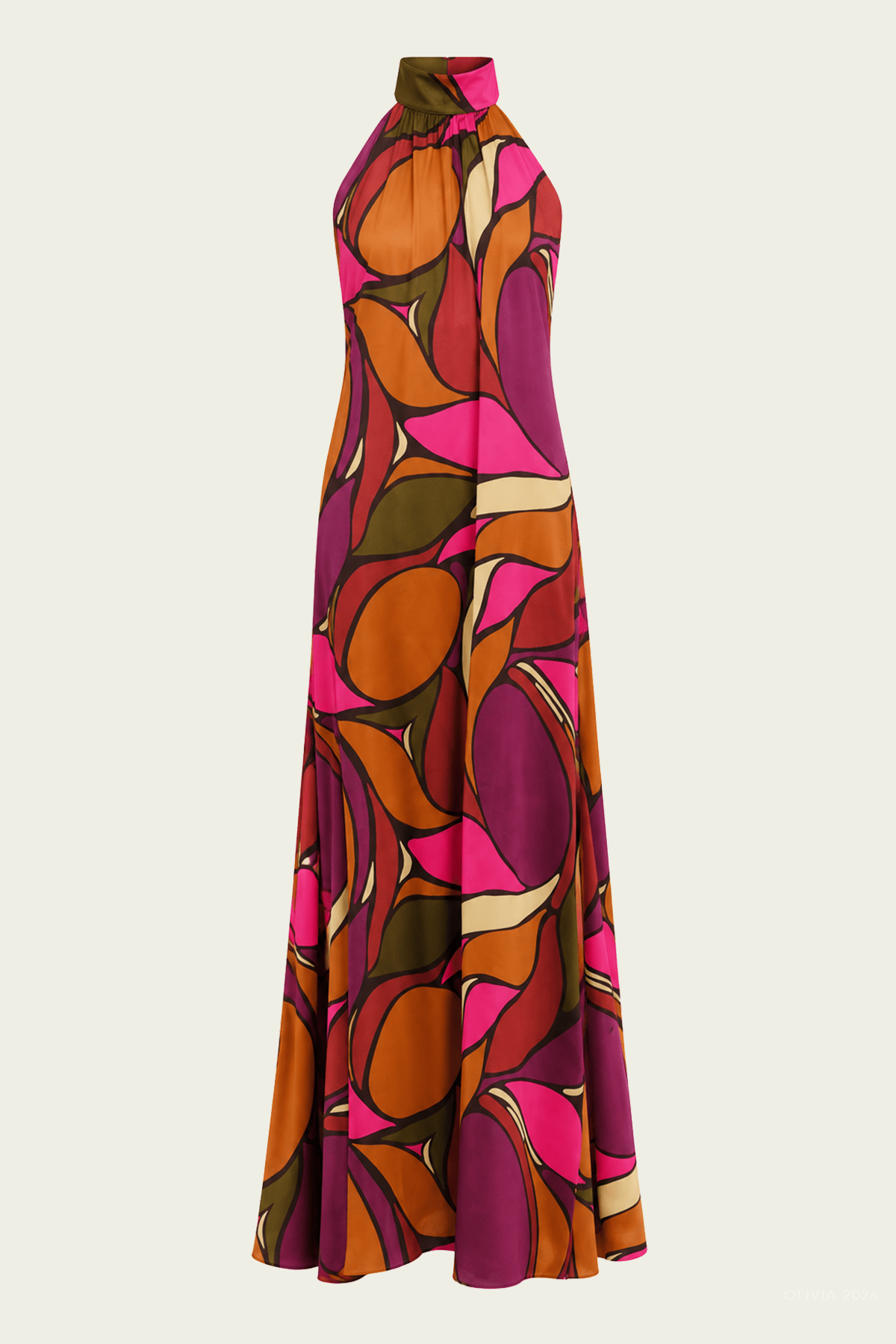 Cadiz Maxi Dress in Vetrata - shop-olivia.com