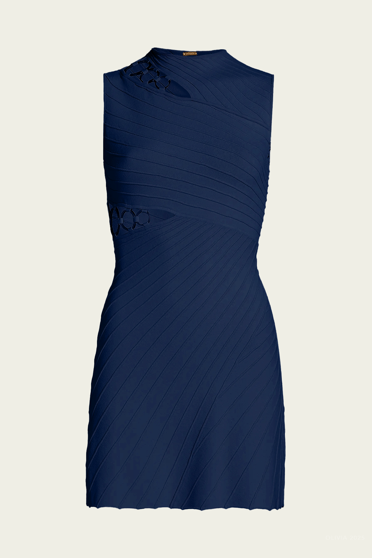 Cala Mini Dress in Deep Lake - shop - olivia.com