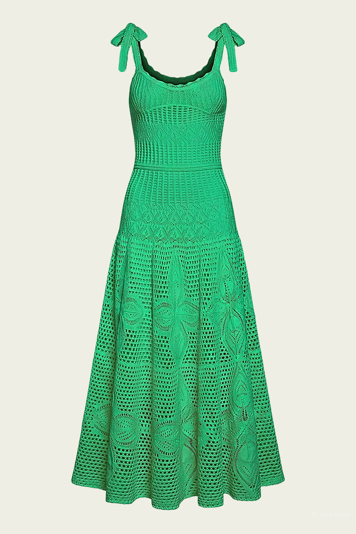 Calinda Maxi Dress in Jade Green - shop-olivia.com