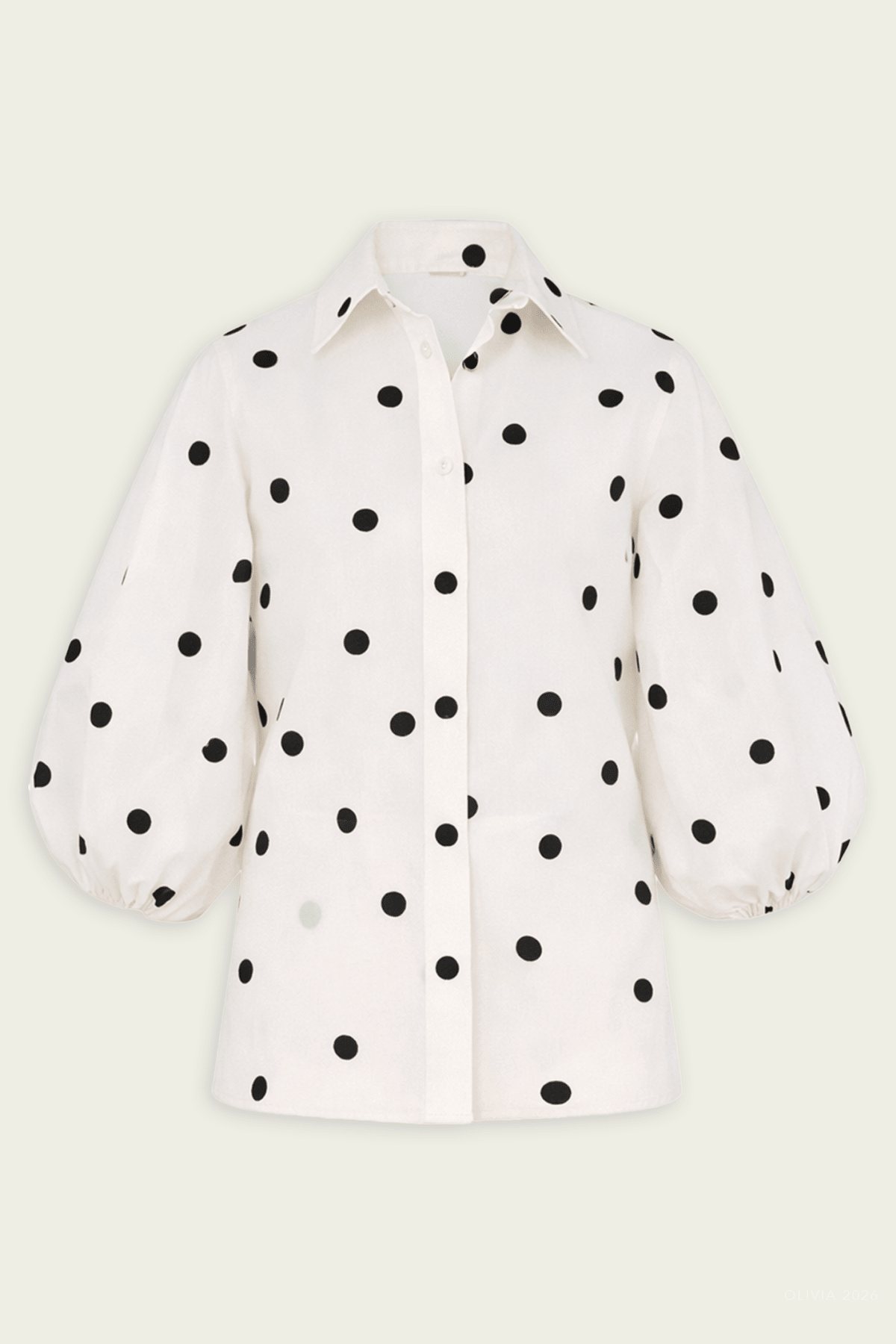 Cambridge Top in Ivory Black - shop - olivia.com