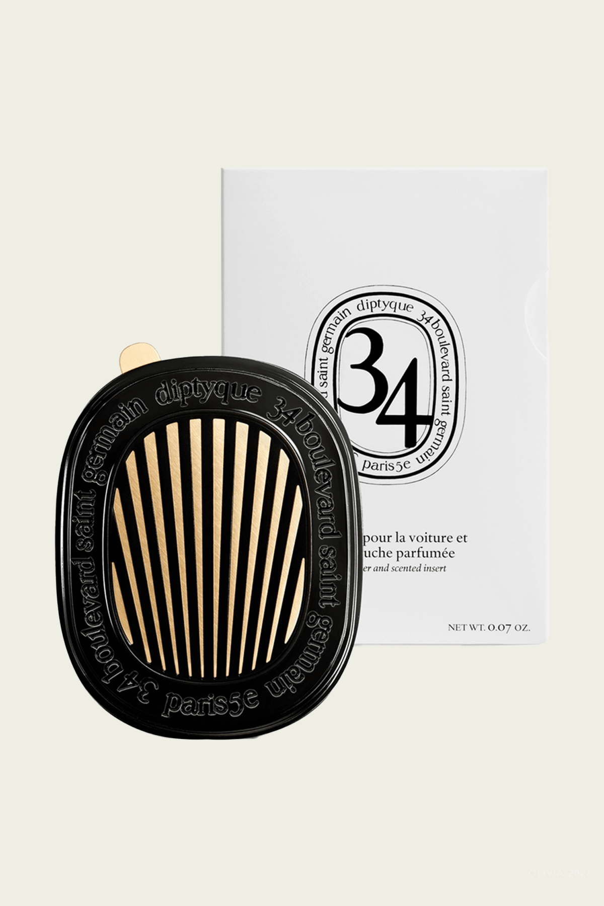 Car Diffuser with 34 Blvd. Insert - shop-olivia.com