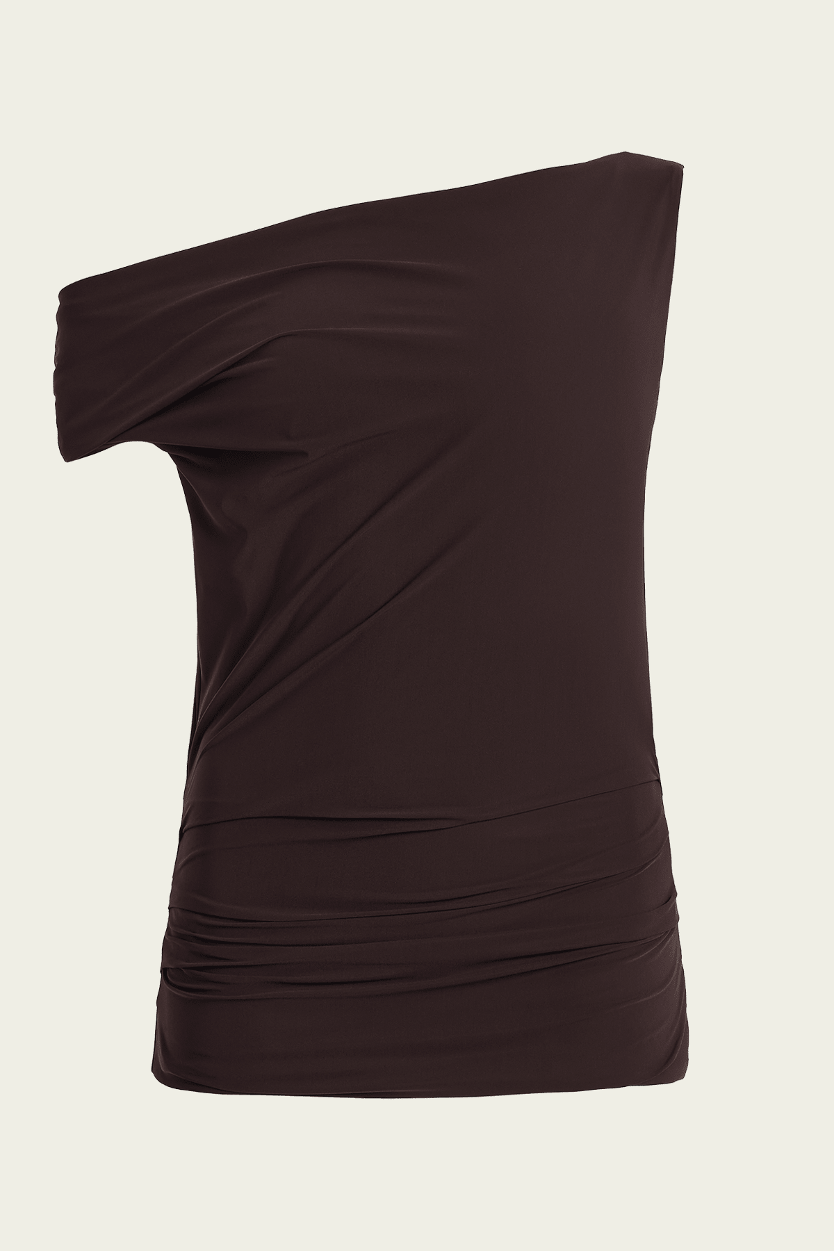Carlin Top in Chocolate - shop-olivia.com