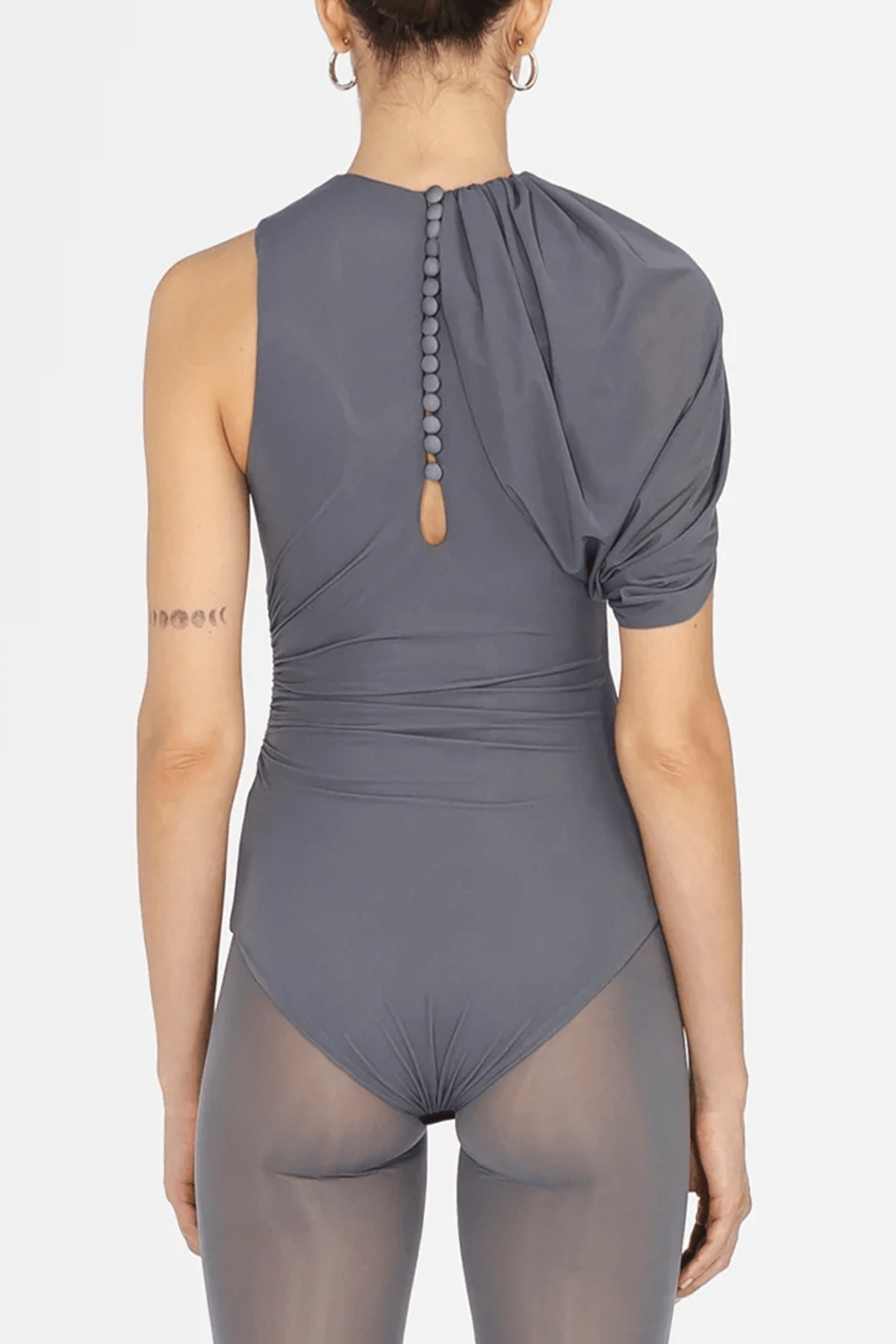 Carlos One - Piece in Cromo - shop - olivia.com