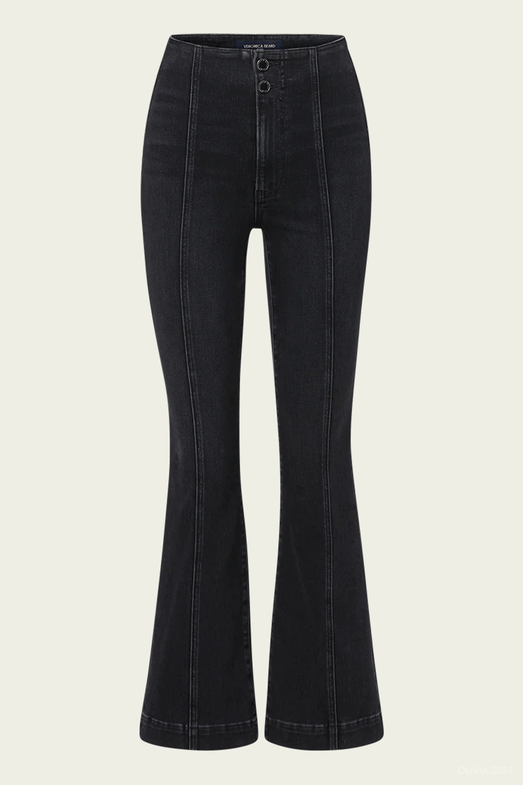 Carson High Rise Ankle in Washed Onyx