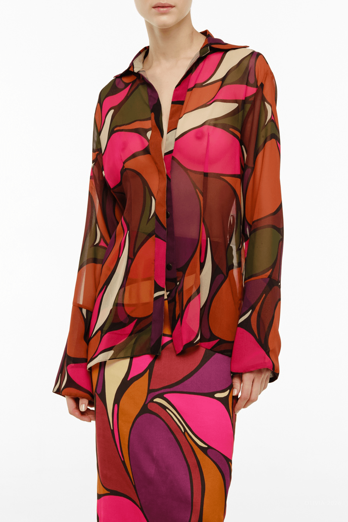Cate Top in Vetrata - shop-olivia.com