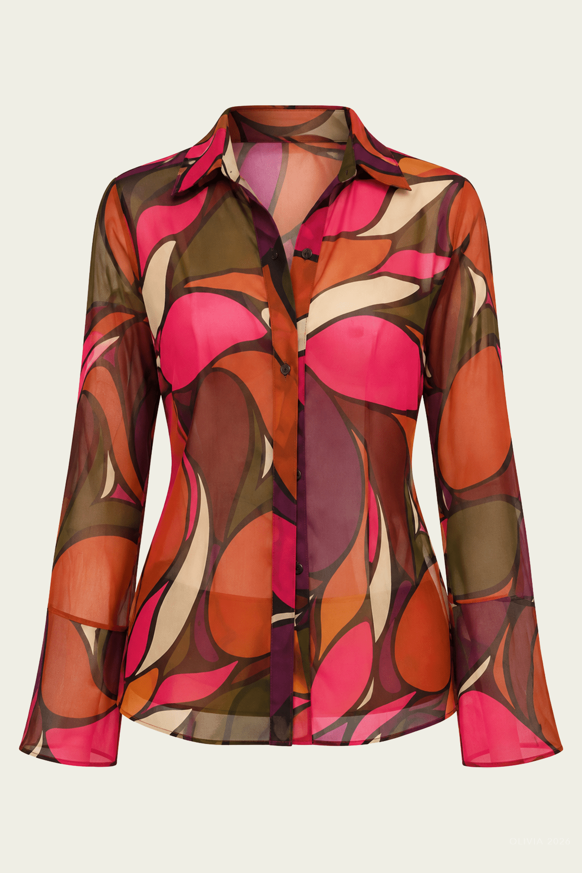 Cate Top in Vetrata - shop-olivia.com