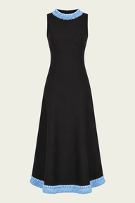 Cedrata Midi Dress in Black