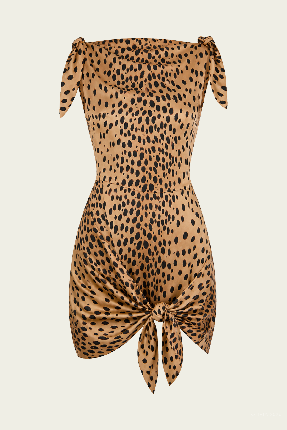 Isma Mini Dress in Cheetah