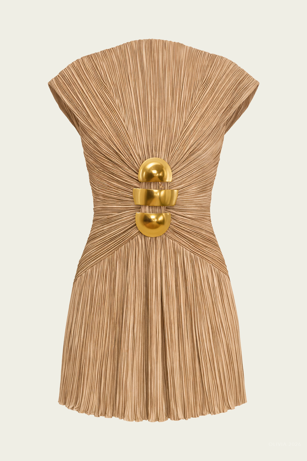 Andromeda Dress in Sesame