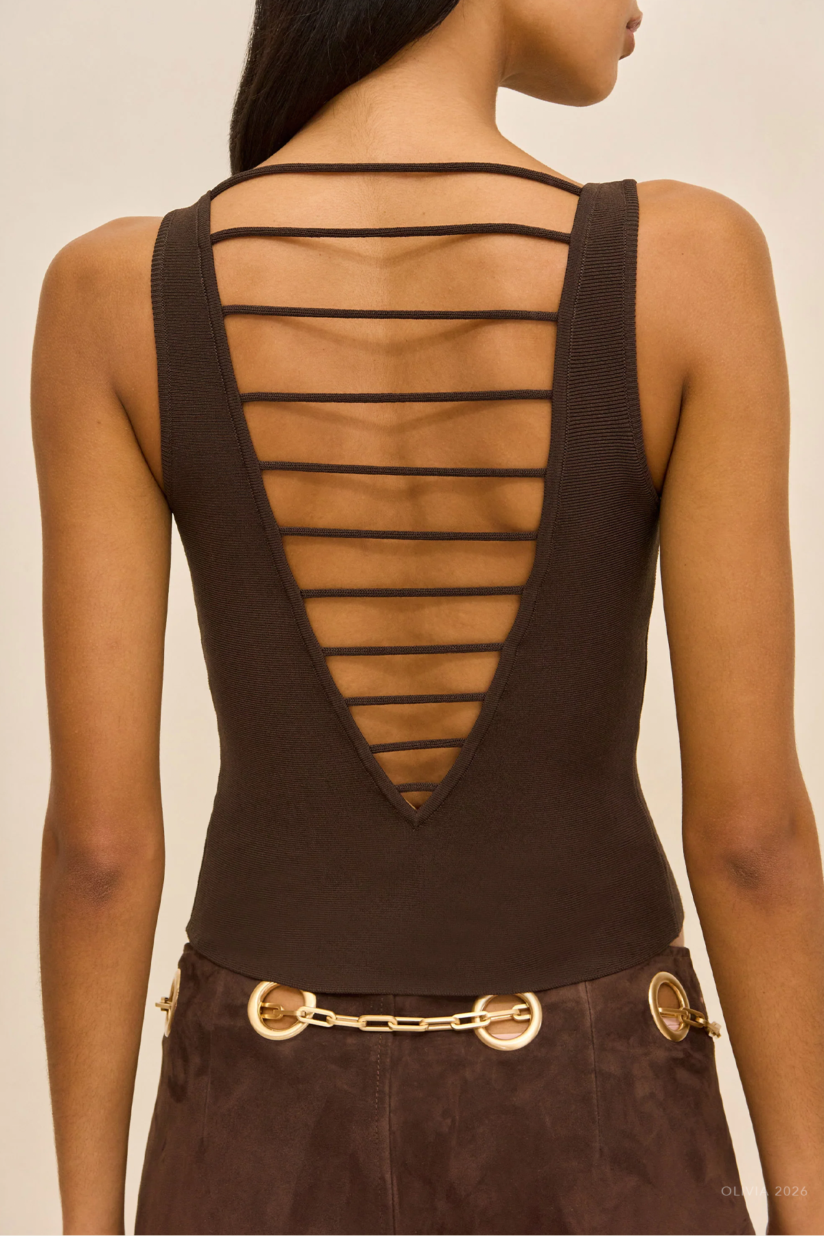 Orna Knit Top in Wren