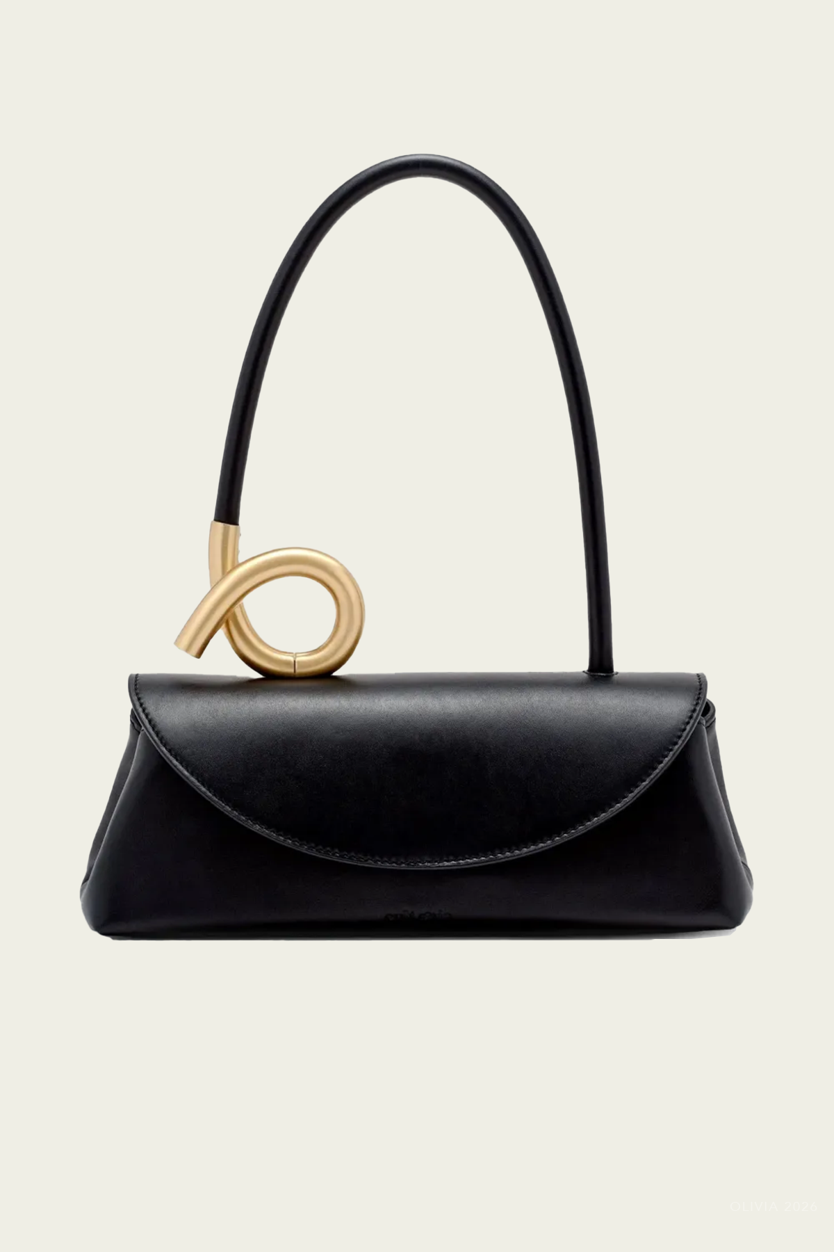 Azariah Shoulder Bag in Black