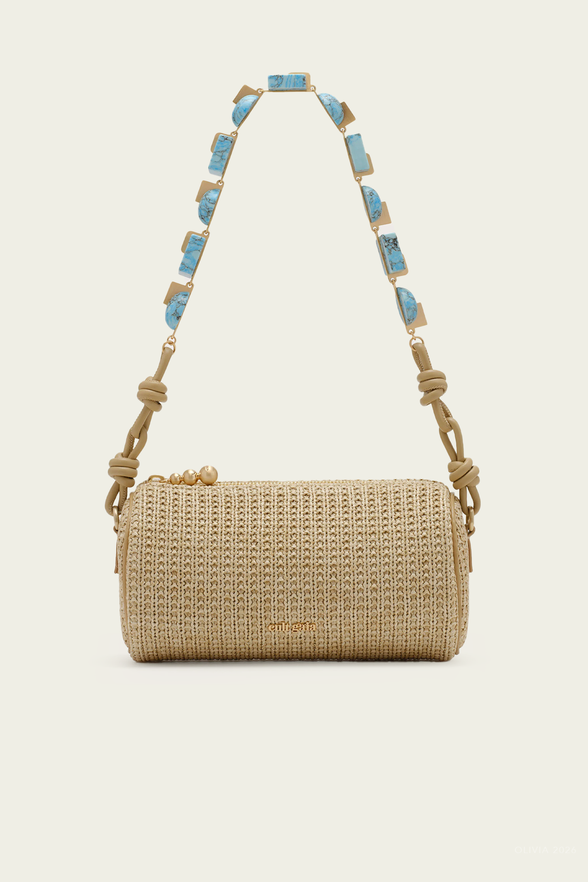 Zozina Shoulder Bag in Ibiza Turquoise Multi