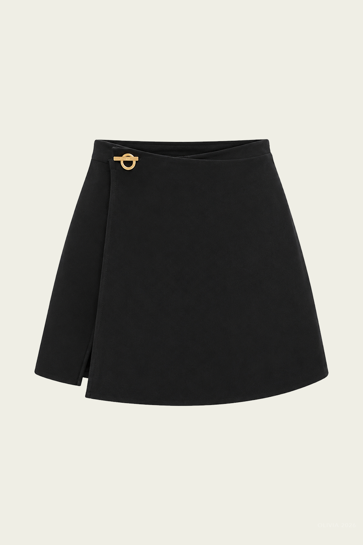 Remia Knit Skirt in Black