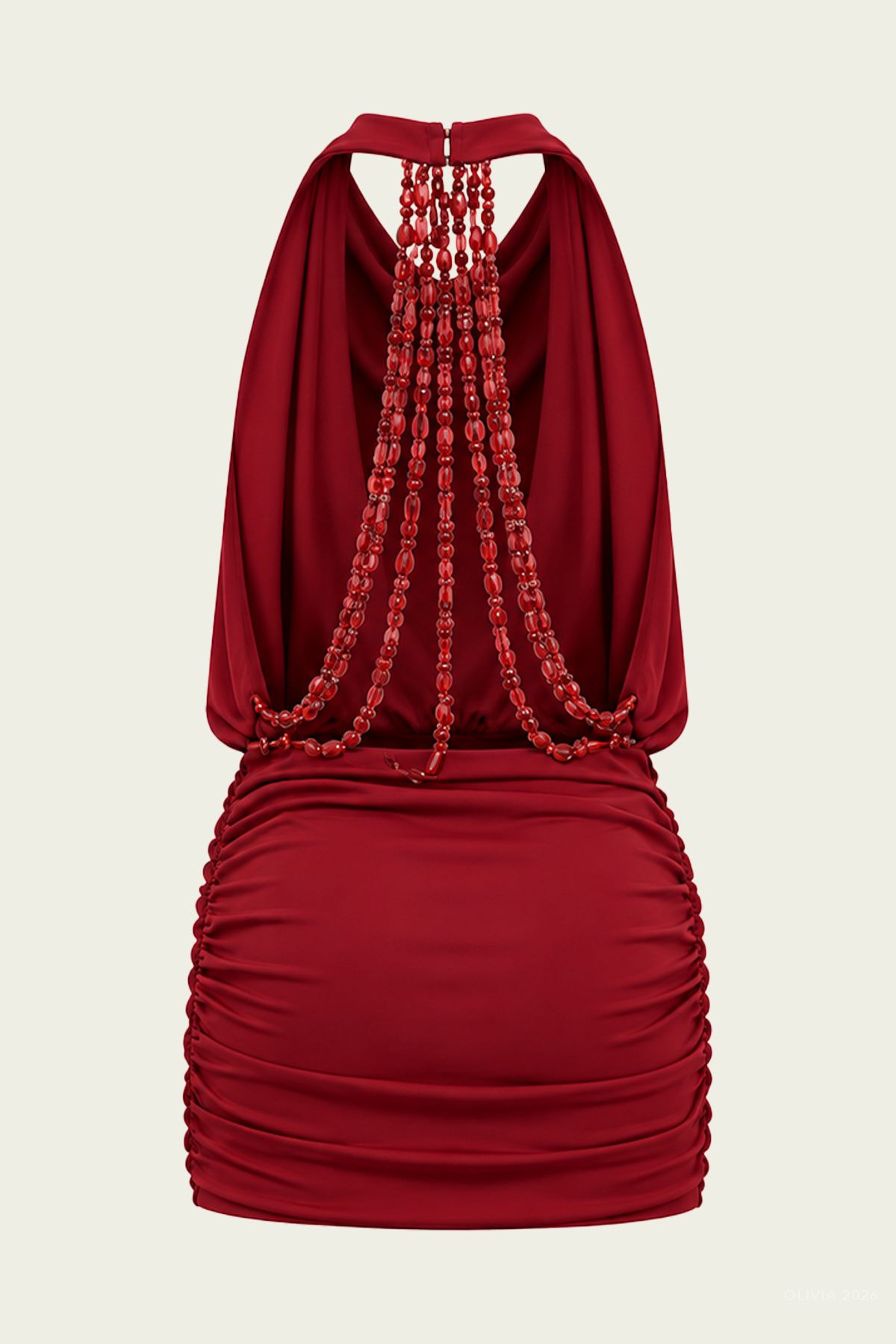 Maelle Dress in Winter Plum