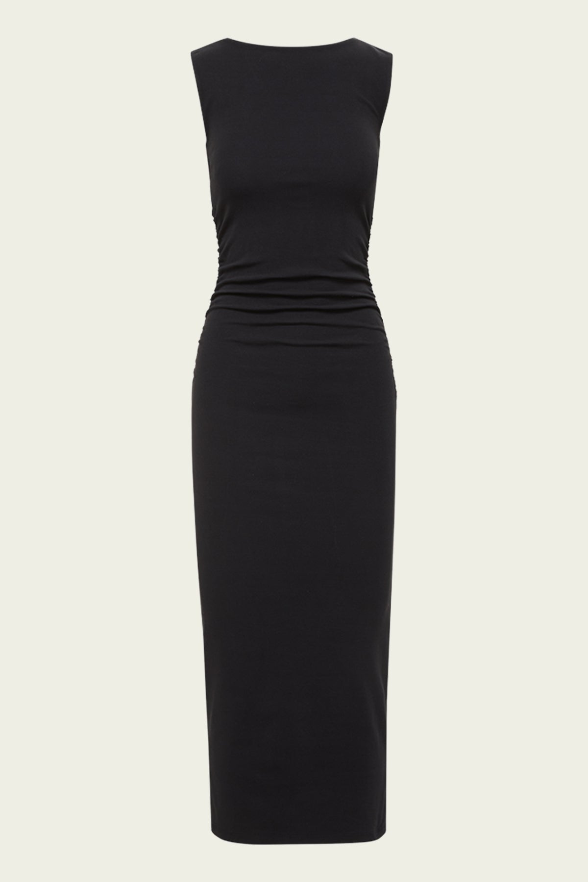 Charissa Stretch - Cotton Dress in Black - shop - olivia.com