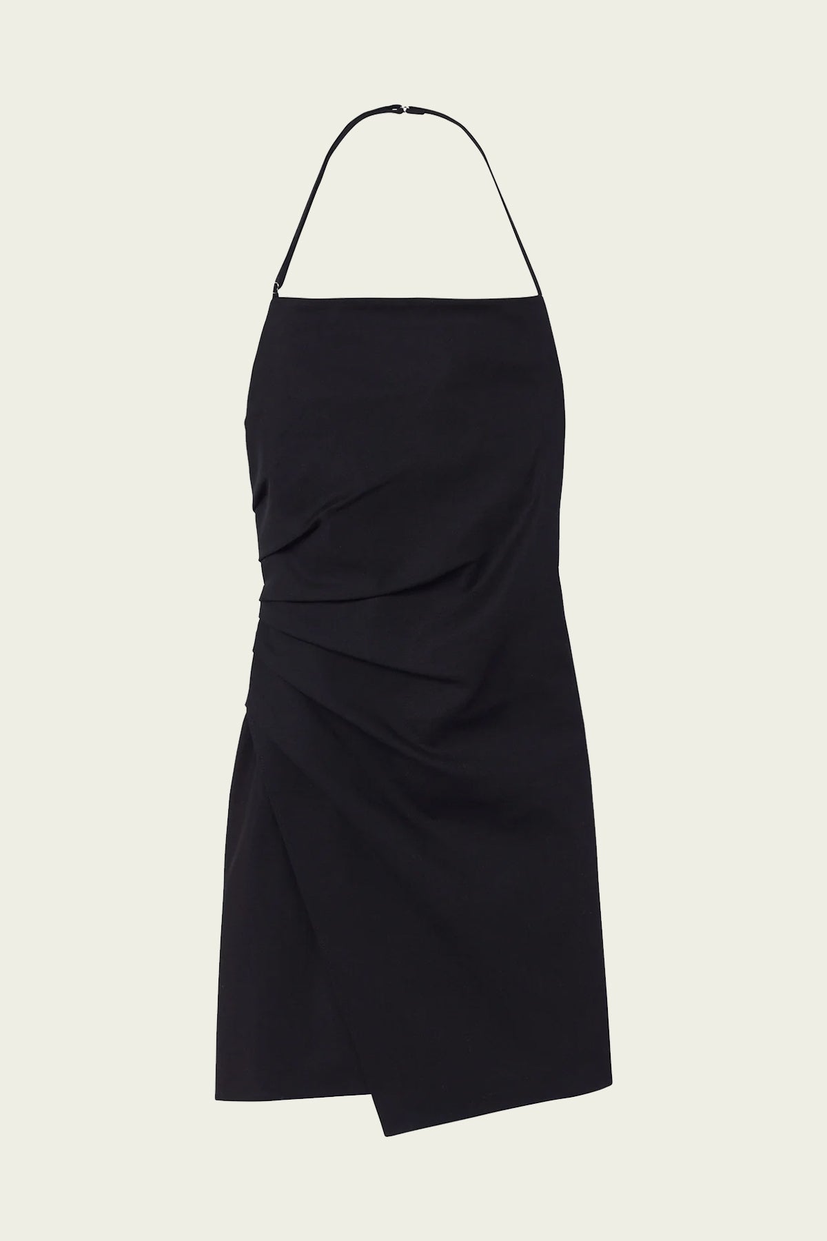 Charlie Cotton Mini Dress in Black - shop-olivia.com
