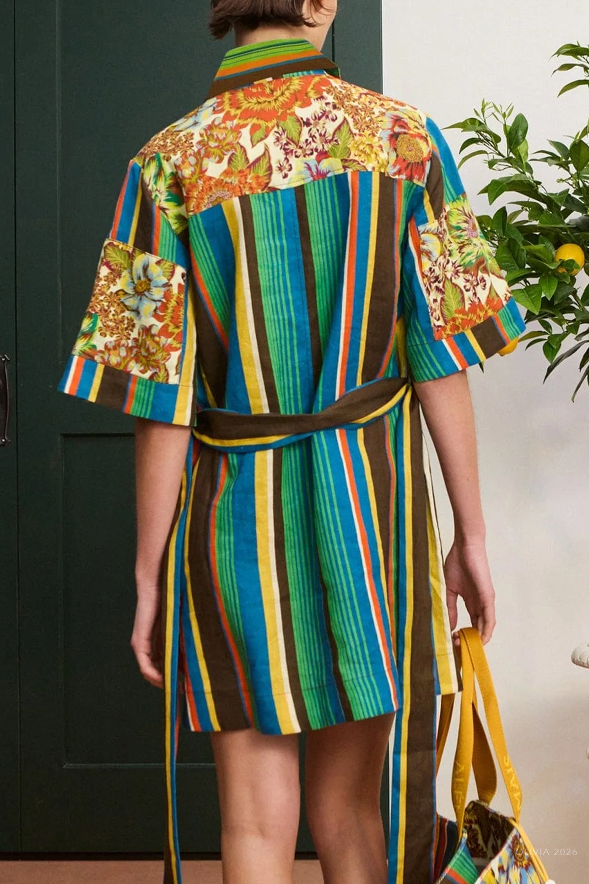 Charlie Mini Dress in Multicolor - shop - olivia.com