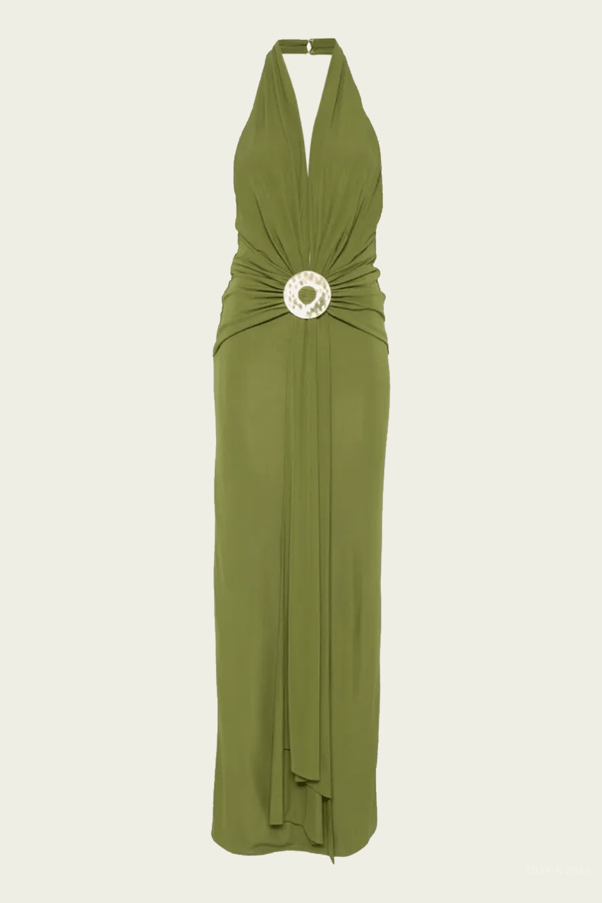 Chii Gown in Deep Pasture - shop-olivia.com
