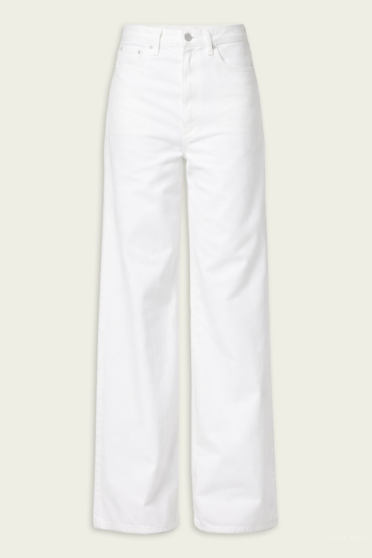 Paloma Baggy in Soft White