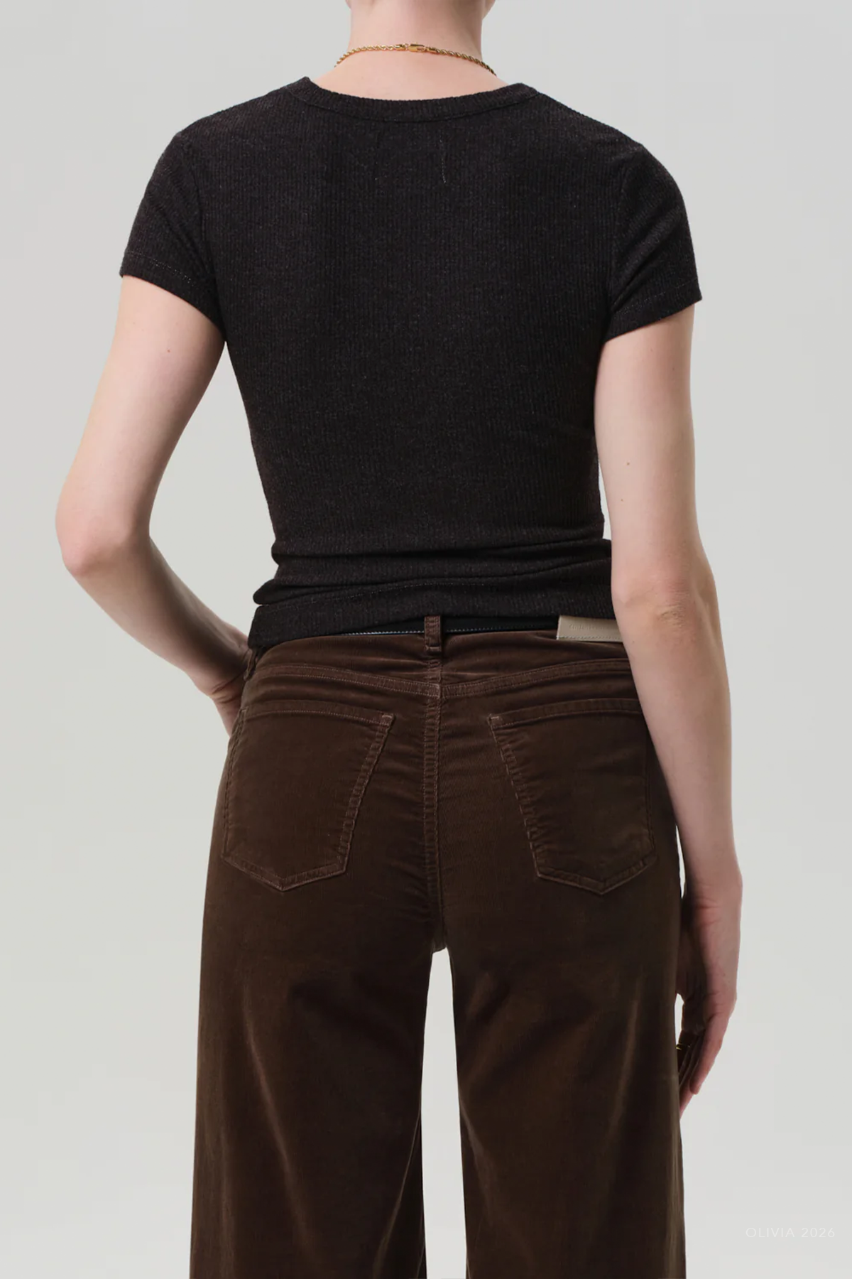 Nello Tee in Heather Brown