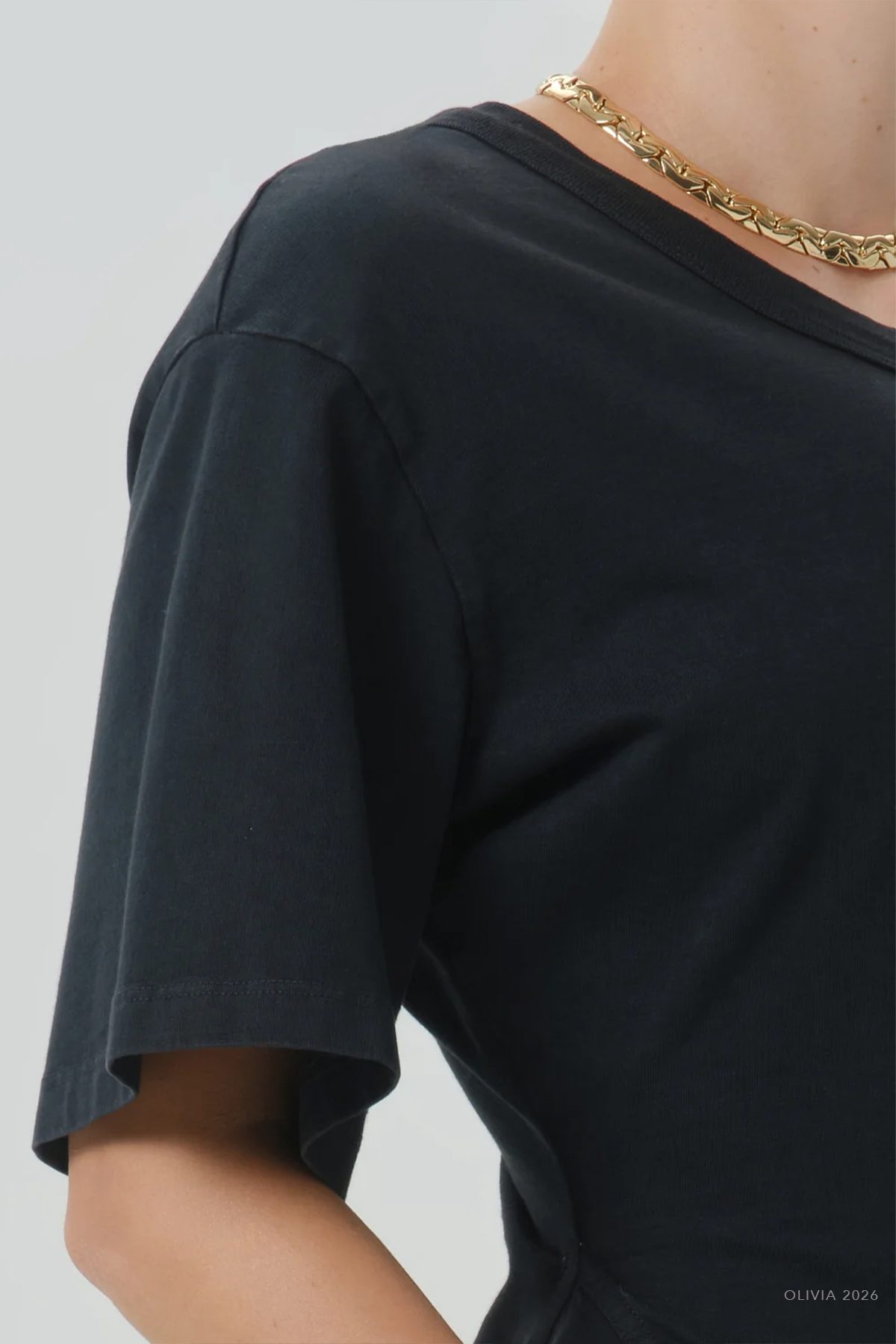 Rework Men's Tee in Washed Black