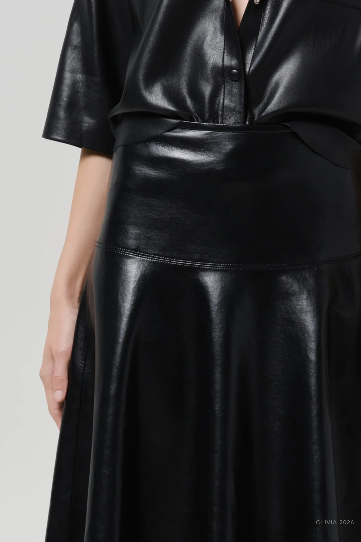 Vita Maxi Skirt in Black